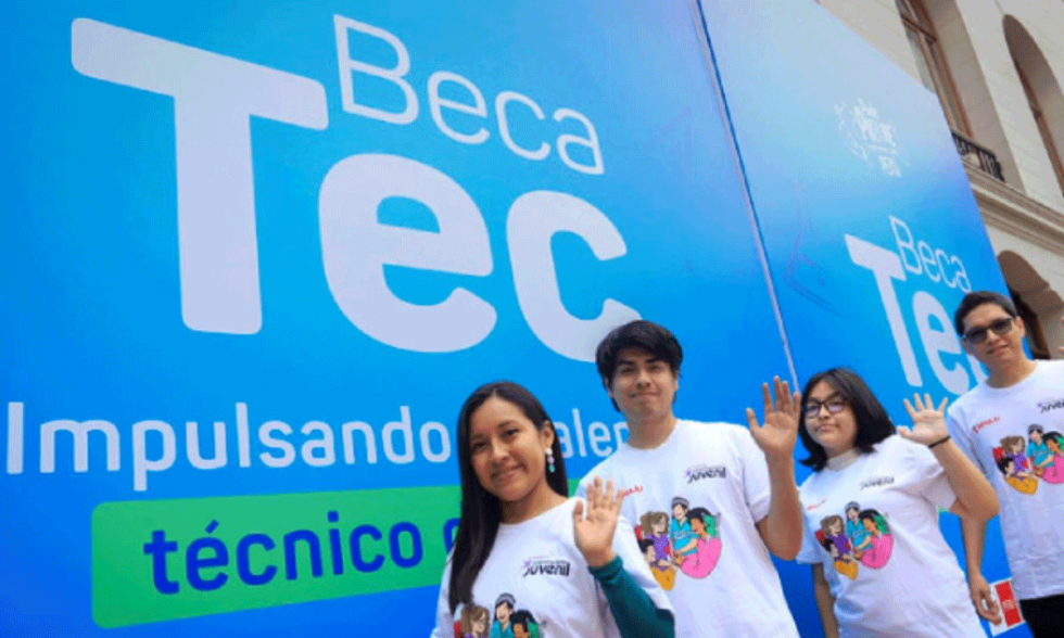 Beca Tec de PRONABEC abre nuevas oportunidades para estudiantes tecnicos en el Peru
