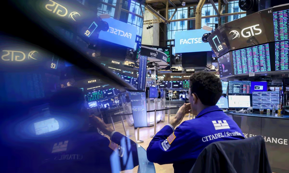 Caida del Dow Jones Wall Street revierte su rally tras resultados de Nvidia y temor a burbuja de IA